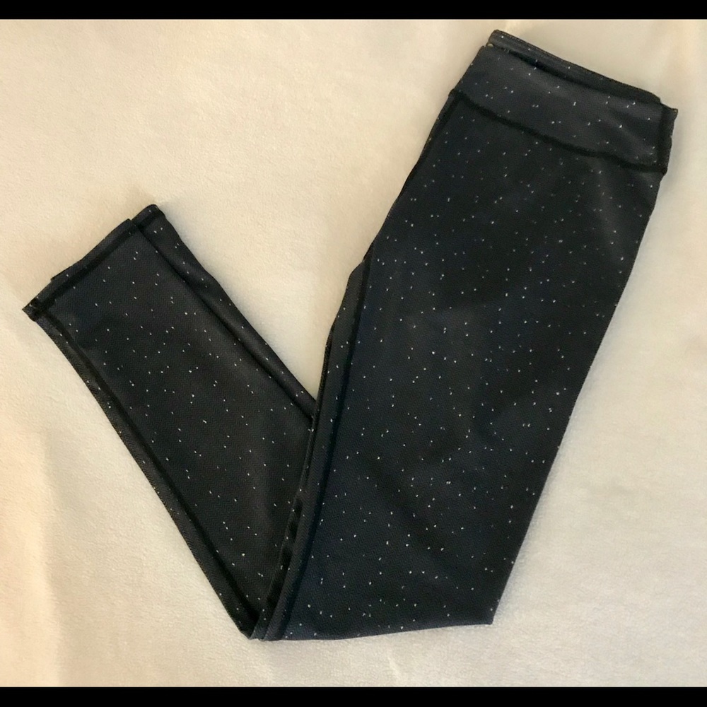 ZELLA Black Patterned Athletic Leggings